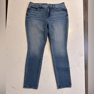 NYDJ Womens Alina Skinny Jeans in Shape 360 Denim Size 16